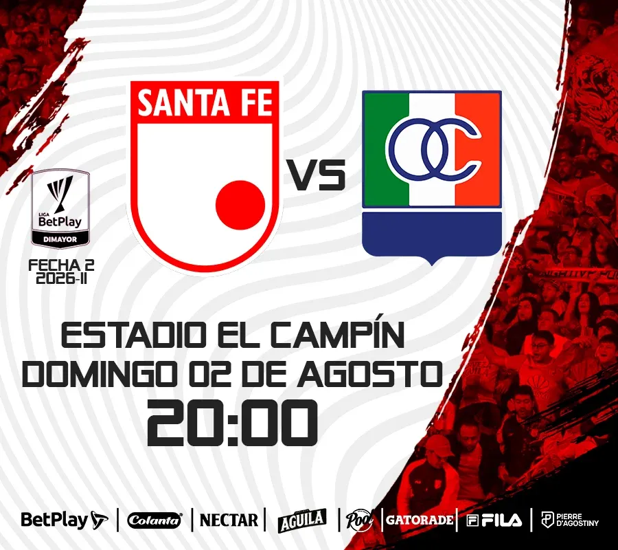 Santa Fe vs. Once Caldas Cover