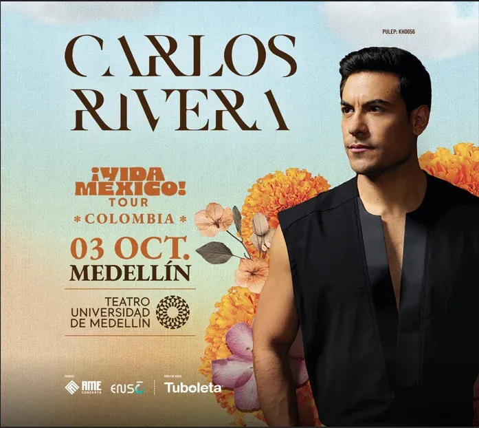 Carlos Rivera Medellín Cover