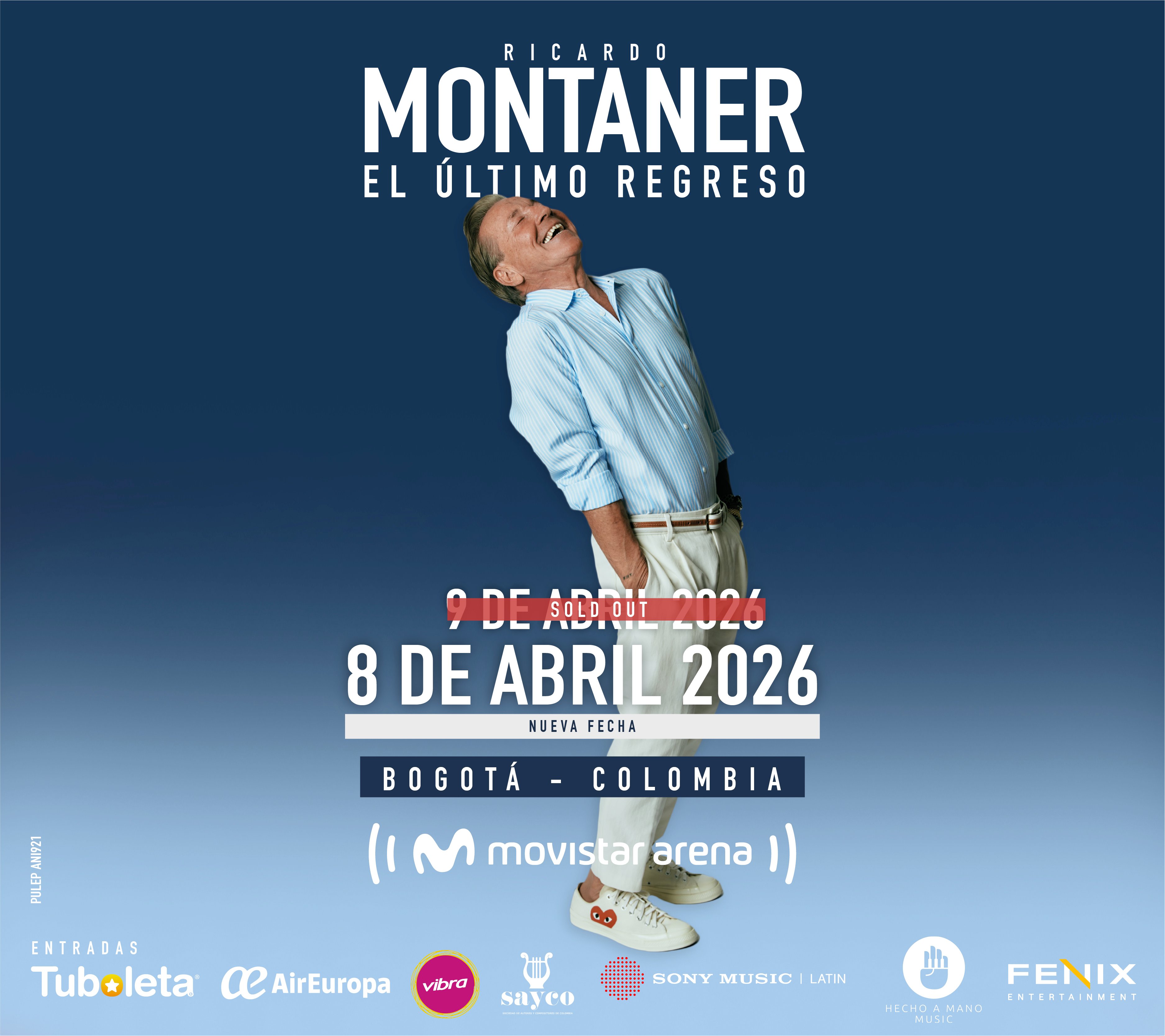 RICARDO MONTANER | EL ÚLTIMO REGRESO TOUR - Cover [migrated:https://tuboleta.com/sites/default/files/2026-01/900x800_0.jpg]