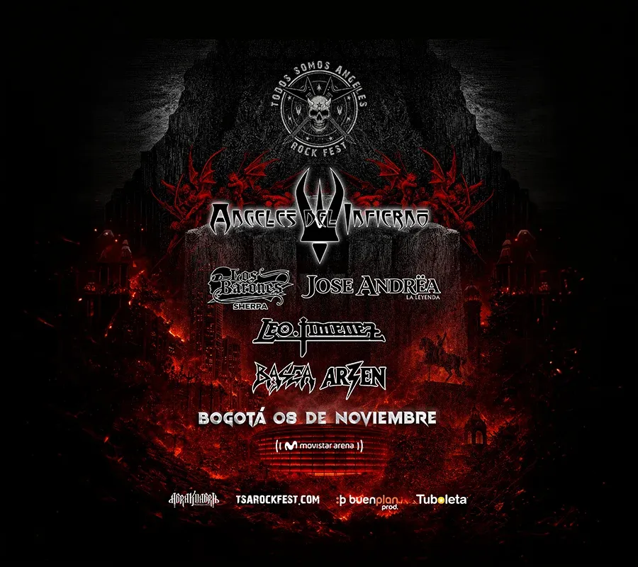 TODOS SOMOS ANGELES ROCK FEST cover