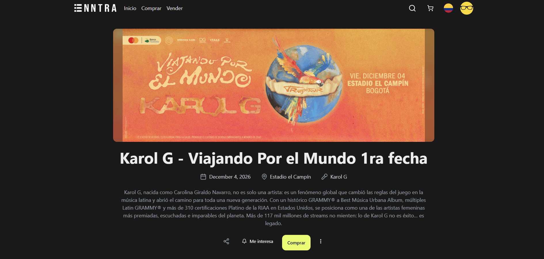 Evento Enntra