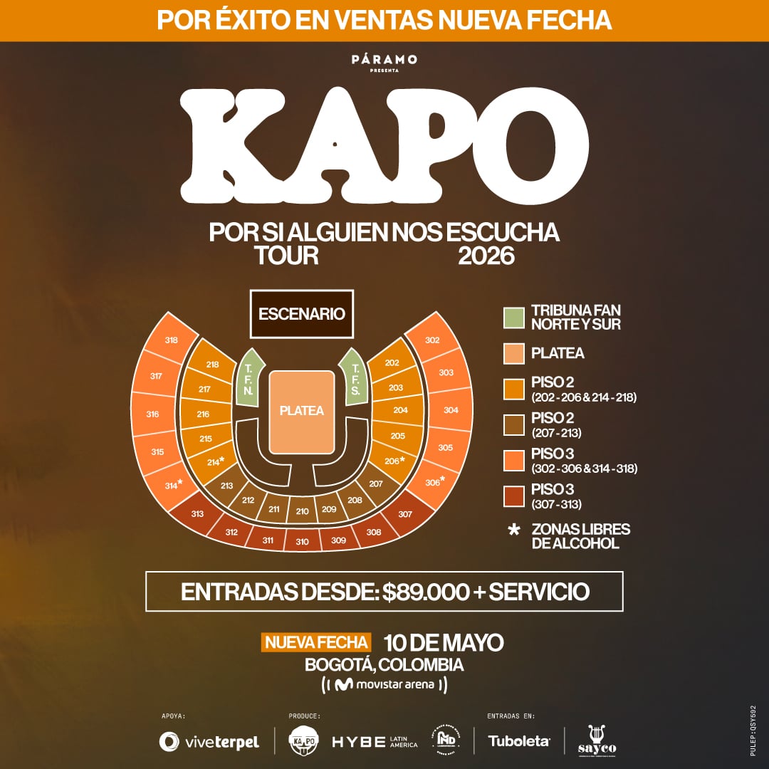 KAPO - SEGUNDA FECHA - Venue Map [migrated:https://tuboleta.com/sites/default/files/2026-01/Mapa-Kapo-Segunda-Fecha.jpg]