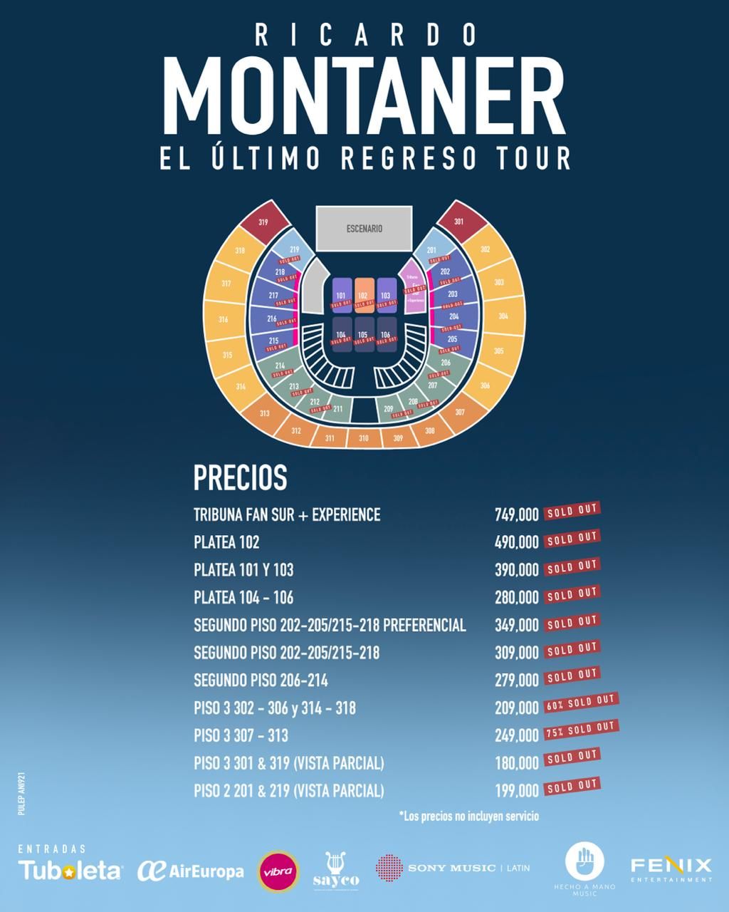 RICARDO MONTANER | EL ÚLTIMO REGRESO TOUR - Venue Map [migrated:https://www.tuboleta.com/sites/default/files/2025-12/PHOTO-2025-12-29-09-26-11.jpg]