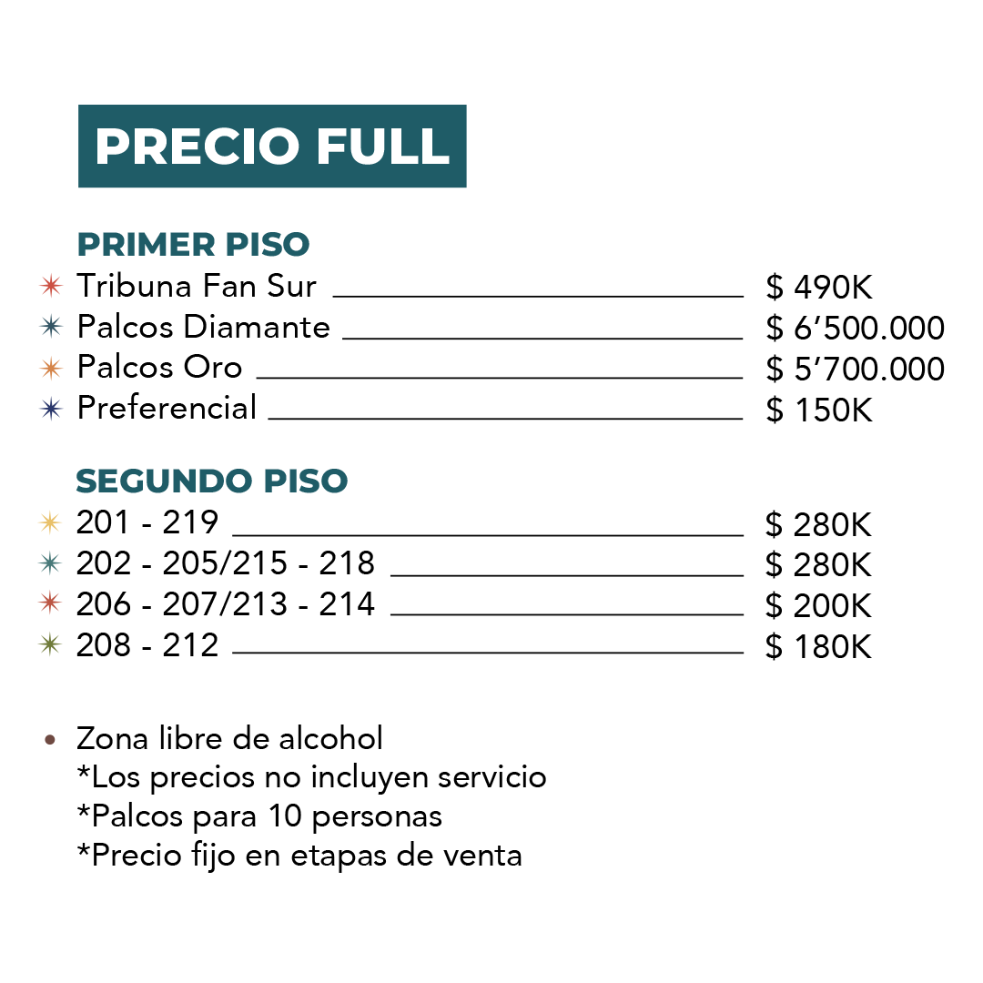 EDEN MUÑOZ - Price Chart [migrated:https://tuboleta.com/sites/default/files/2026-02/Precios-Eden.png]