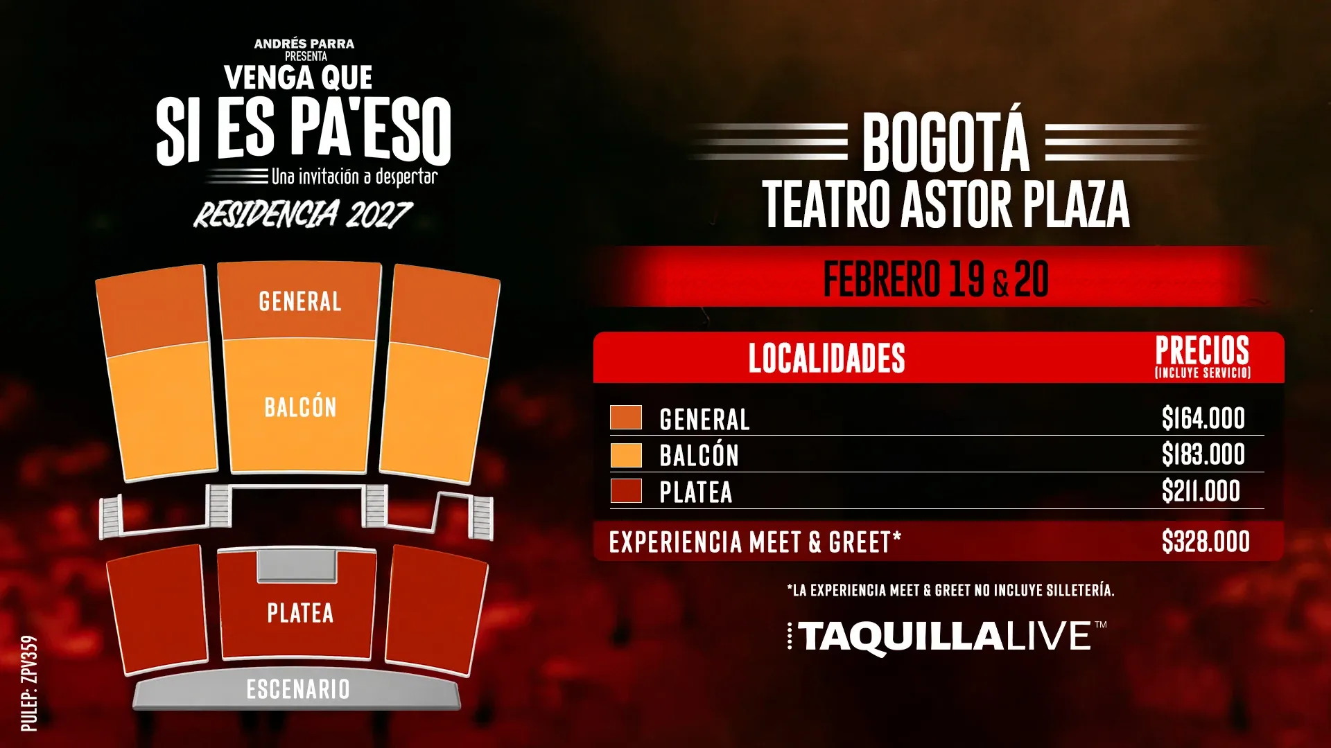 Venue map Venga que si es pa eso