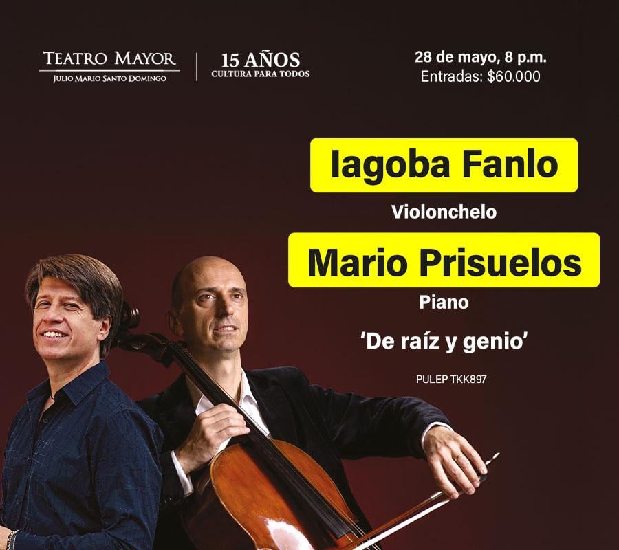 Cover – Iagoba Fanlo, violonchelo, y Mario Prisuelos, piano, España