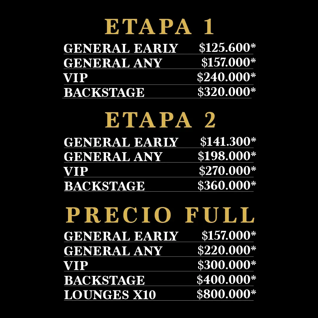 Precios Claptone