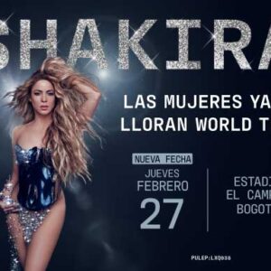 Shakira World Tour - Oriental Alta- 27 de Febrero